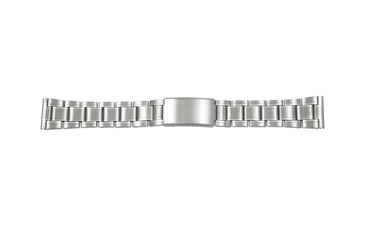 Solid stainless steel watch band, 22mm, Silver, CMA53.22.CC