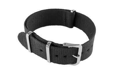 NATO watch strap, 22mm, Black, CP000387.22.01