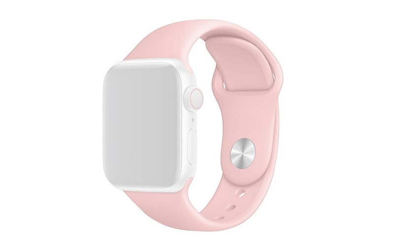 Silicone strap for Apple Watch 38/40/41 mm, Pink, RSJ-01-00A-22