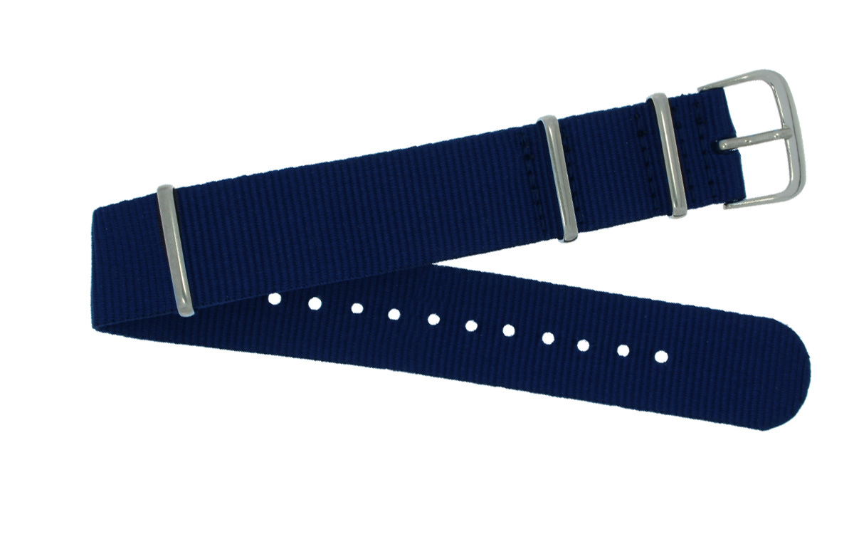 NATO watch strap, 22mm, Blue, CP000387.22.05