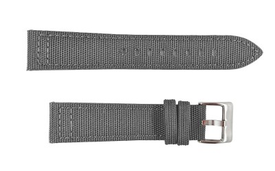 Kevlar fabric watch strap, 22mm, Grey, CP000416.22.07