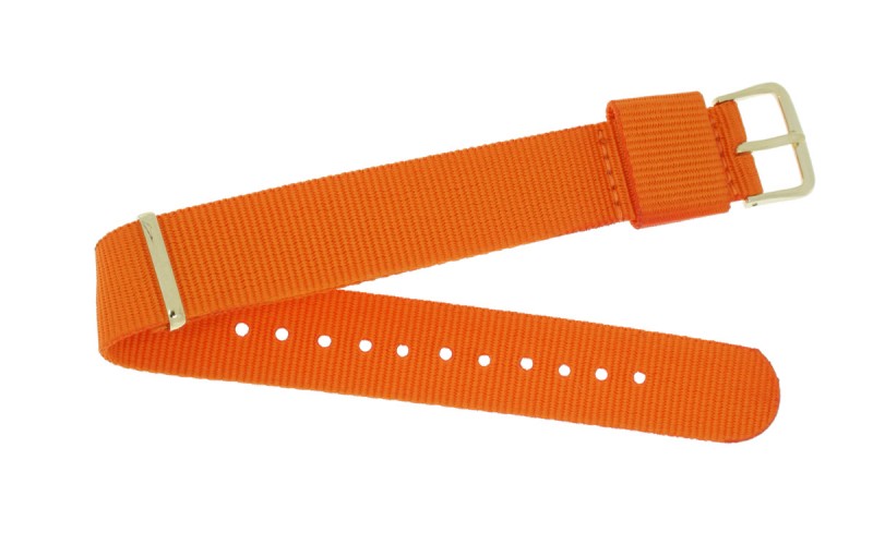 NATO watch strap, 20mm, Orange, CP000387.20.12