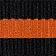 NATO watch strap, 20mm, Black, Orange, CP000387.20.56