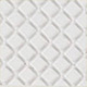 Sporty FKM rubber watch strap with locking feature, 20 mm, White