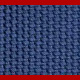 Segeltuch-FKM-Gummi-Sportuhrenarmband, 22 mm, Blau, Rot