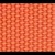 Hybrid sailcloth canvas and FKM rubber watch strap, 20 mm, Orange