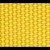 Hybrid sailcloth canvas and FKM rubber watch strap, 22 mm, Yellow