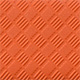Padded FKM & Waterproof Leather Watch Strap, 20 mm, Orange