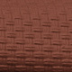 Hybrid sailcloth-textured FKM rubber and leather watch strap, 20 mm, Brown